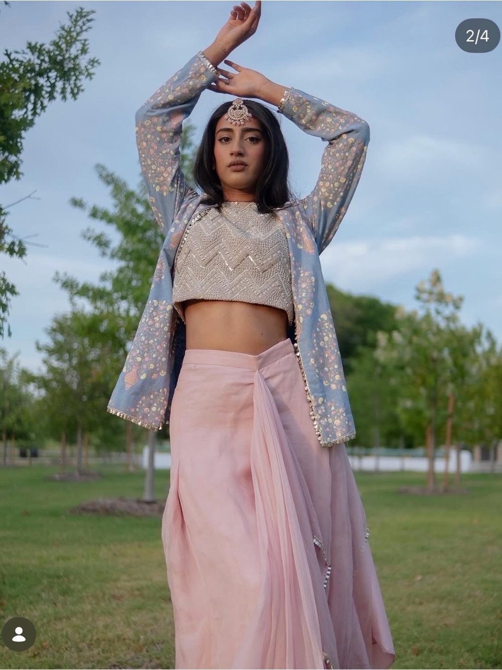 Indowestern/Fusion Indian outfit